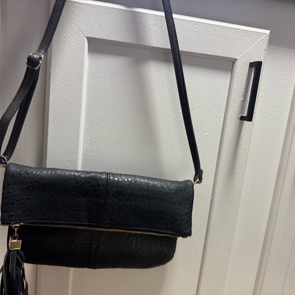 Black crossbody new condition